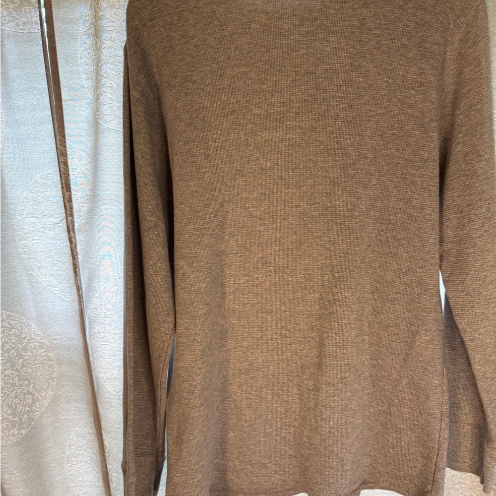 Polo Ralph Lauren Sleepwear Men’s Top Waffle Knit Gray. Size Large EUC - Picture 5 of 6